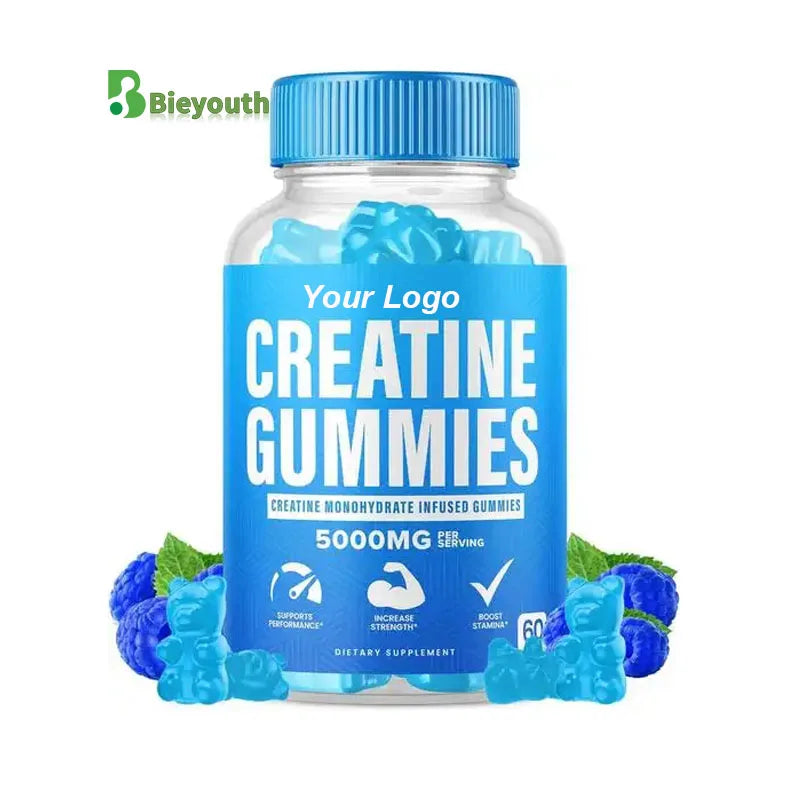 Factory Supply Supplement Creatine Gummies Blueberry Private Label Creatine Gummies Blueberry  Creatine Gummies Blueberry