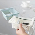 Multipurpose Refrigerator Storage Box Drawer Adjustable Kitchen Fridge Plastic  Divider Retractable Flexible Storage Bins