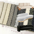 Upholstery Home Textile Boucle Fabric Eco-Friendly Heavy Weight Polyester/Nylon Customized Weft Knitted Water Resistant Frees