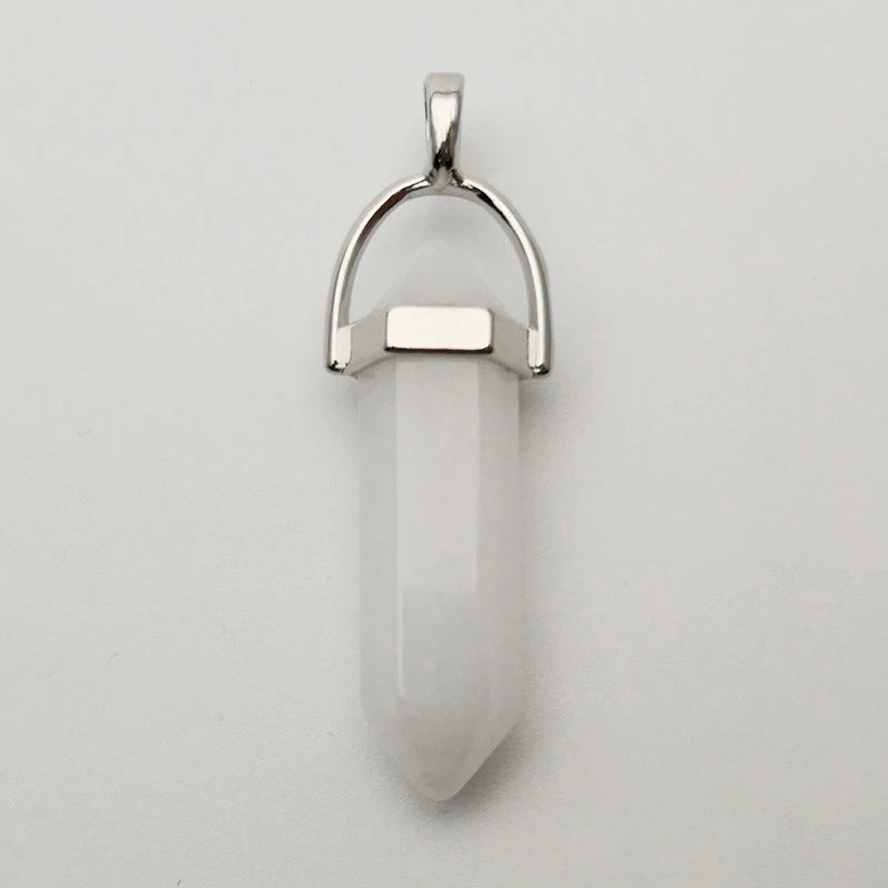 DIY Good Gift Traditional Natural Rock Stone Cabochon Pointed Pendulum Wholesale for Fengshui Decoration Gift
