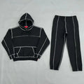 Men's Heavyweight Cotton Sweatsuit High Quality Bulk Puff Printing Breathable Casual Style for Winter