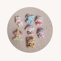 Cute Resin Flat Back Cabochon Cartoon Animal Cat Dog Scrapbook Kawaii DIY Embellishments Charm Craft Deco Parts