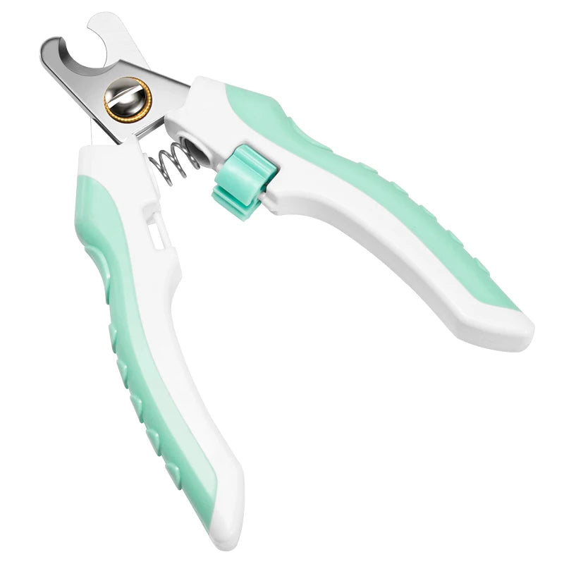 Custom Professional Stainless Steel Pet Nail Clippers Cutter and Trimmer for Dog and Cats S Size