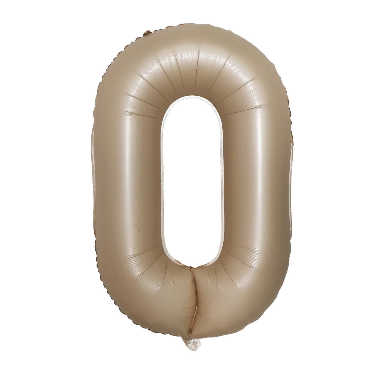 Hot Selling 40 Inch Caramel Color Digital Aluminum Film Balloons Number Balloons Party Decorations