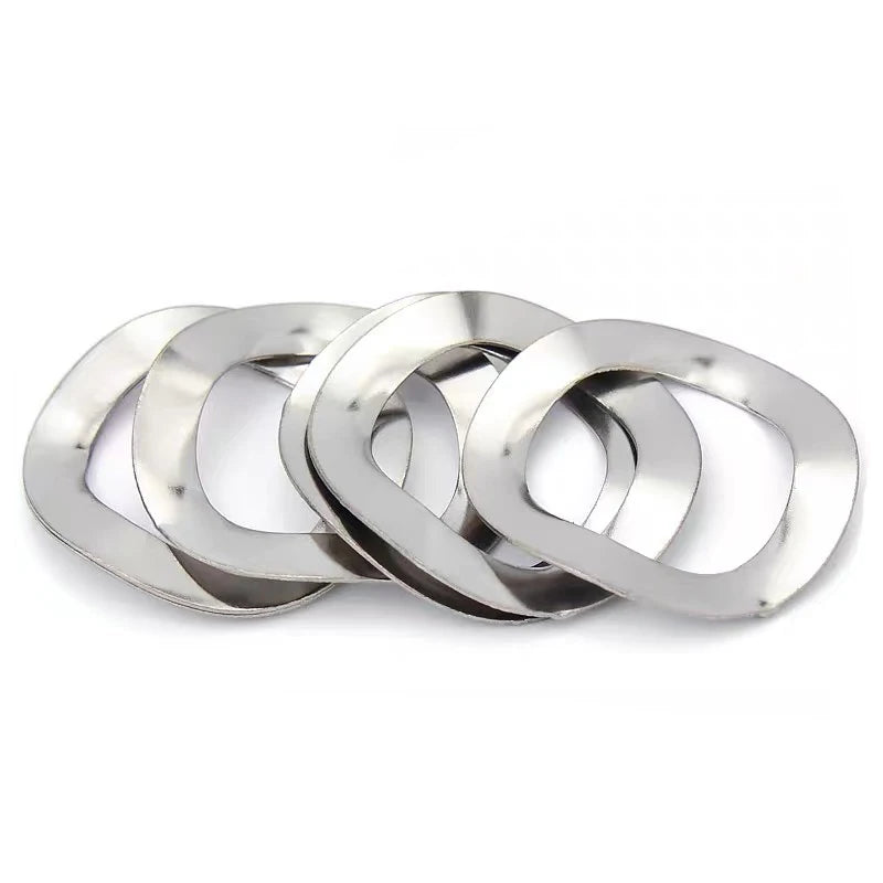 Anti-Loosing Wave Spring Washers DIN137 Vibration Dampers for Automotive Assembly