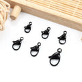 New Trend Black Color Plated Lobster Clasps for DIY Necklaces & Bracelets Jewelry Findings & Components Connector Accessories