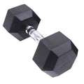 Factory Supplied Cheap Weights Training Hexagonal Rubber Coated Dumbbells Hex Rubber Dumbbell