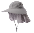 Wholesale 100% Polyester Foldable Sun Hat with Neck Flap Men's & Women's UV Protection Fashion Style Image Included