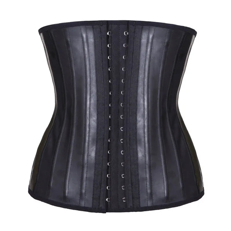 Hotsale Waist Trainer 25 Steel Bone Smooth Latex Waist Cincher 100% Natural Latex