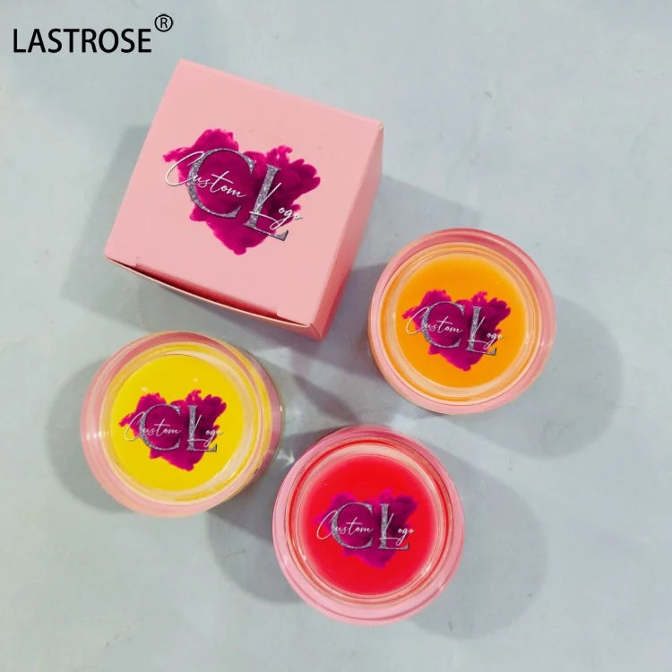 2 in 1 Double Effect Fruit Vegan Lip Care Scrub Lip Mask Moisturizing Nourishing Repairing Exfoliating Lip Scrub