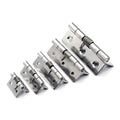 Wholesale Stainless Steel Spring Hinge 90 Degrees Self Closing Door Hinge Golden Supplier for Steel Doors Furniture Hinge