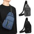 Outdoor Sports Grey Lightweight Single Shoulder Cheap Chest Bag Custom Sling Bag with Logo