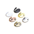 Farmhouse Metal Hooks 6 Colors Decorative Rustic Coat Hooks Rack Wall Mounted Single Prong Robe Hook Multifunctional