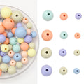 Wholesale Mixed Color Acrylic Plastic Lucite Beads 8/10/14mm for DIY Fashion Jewelry Necklace Bracelet Making Jewelry Accessory