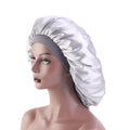 Custom Extra Large Satin Bonnets for Sleeping Hair Bonnets for Black Women Braids Curly Hair D16