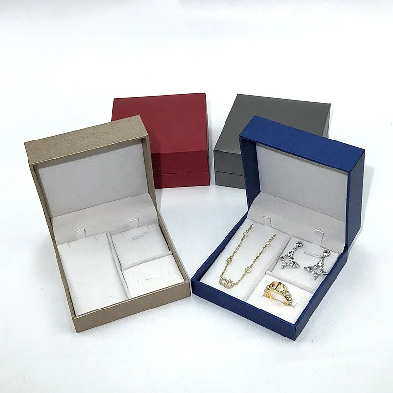 2022 A1 Cheap  High-end Custom Luxury Boite Bijoux Flip Jewelry Boxes Packaging