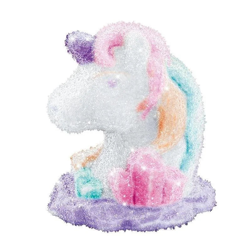 DIY Toy 3D Crystal Growing Kit STEM Gift Science Experiments Paint Your Own Animals for Unisex Kids