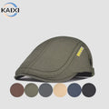 2025 Vintage British Style Newsboy Hat Four Seasons Cotton Beret for Ladies Men Solid Color Simple Artsy Casual Party Fishing