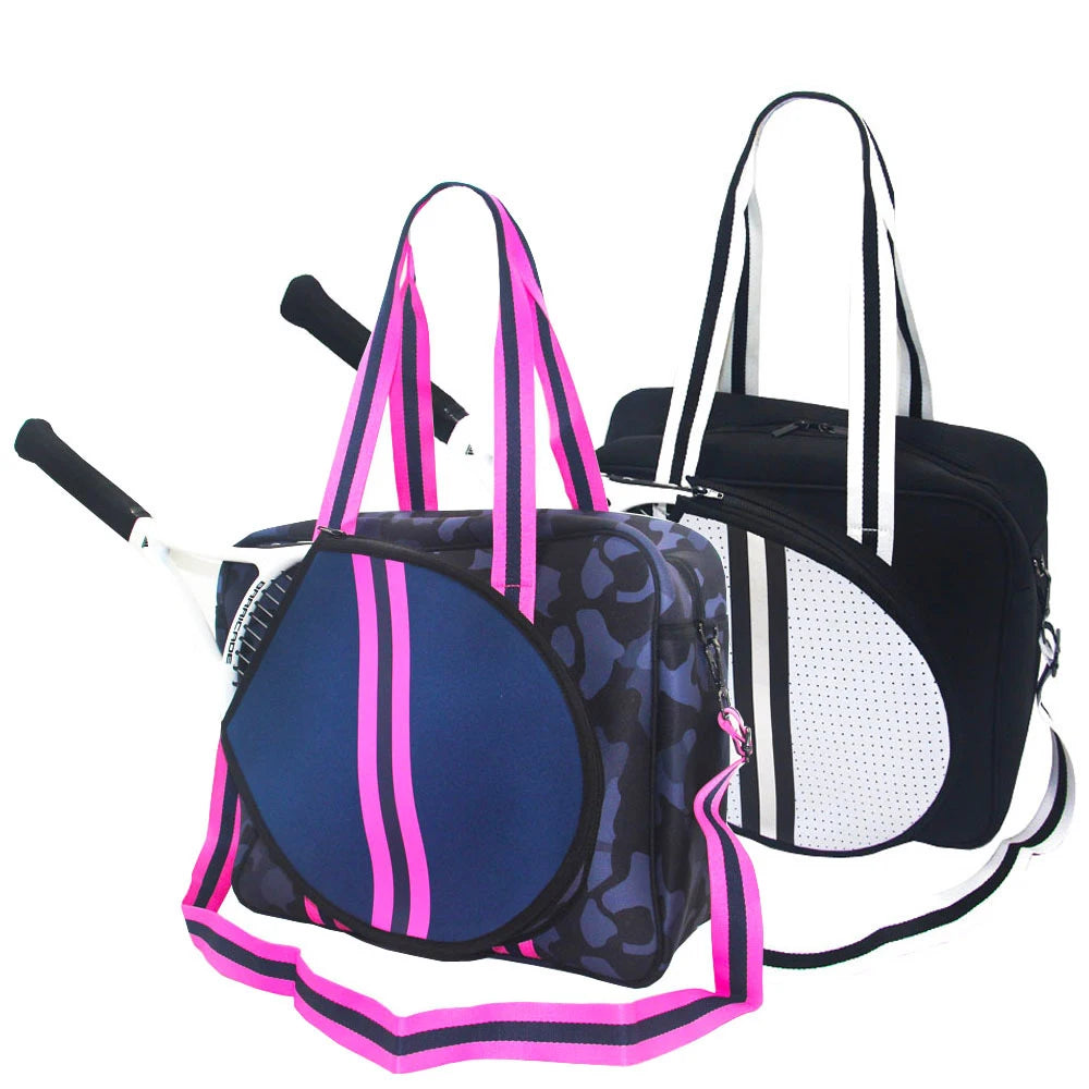 Wholesale Custom Neoprene Tennis Paddle Bag EVA Panel Padel Racquet Pocket Tennis Sport Padel Racket Bags