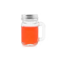 Mini 50ml 2oz Glass Mason Jar with Lid Handles Bulk Small Jar Mugs for Cold Beverages Tequila Storage Party Favors Decoration