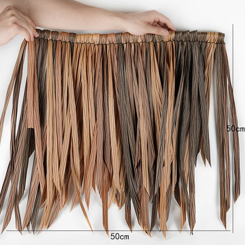 Premium Quality Green Plastic Roof Thatch With Great Price