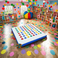Interactive Giant Twister PVC Tarpaulin Inflatable Castle Human Pretzel Design Repair Kits CE Certified 3-Year Warranty