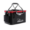 EVA Material Portable Lightweight Fishing Bucket Multi-Capacity Sturdy Double Handle Waterproof Multi-Purpose Use Fishing
