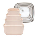 Multi Bowl Meal Food Prep Fridge Container Plastic Food Storage Containers for Storage