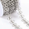 New Arrival Two Circle Designed Stainless Steel Waterproof Chains for Men/Women Fancy Jewelry Necklace Bracelets