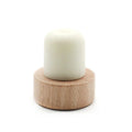 Luxury Wooden Bottle Stopper T Shape Gin Whiskey Spirits Whisky Bottle Synthetic Cork Stopper Wooden Vodka Cap