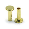 Dongguan Manufacturers Wholesale Brass Solid Rivets Oval & Round Head for Leather Good Price