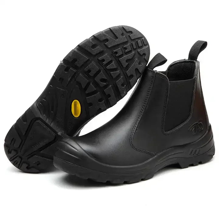 ZG TAD008 Good Quality Safety Boot with Microfibre Leather Steel Toe Safety Boots for Man
