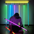 New Arrival Portable USB Rechargeable Battery Cordless Standing Lamp RGB Light Dance Floor