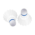 Factory Direct Durable B-350 Nylon 6-Pack Badminton Shuttlecocks with Class a Goose Feather Tips 75-79 Rpm