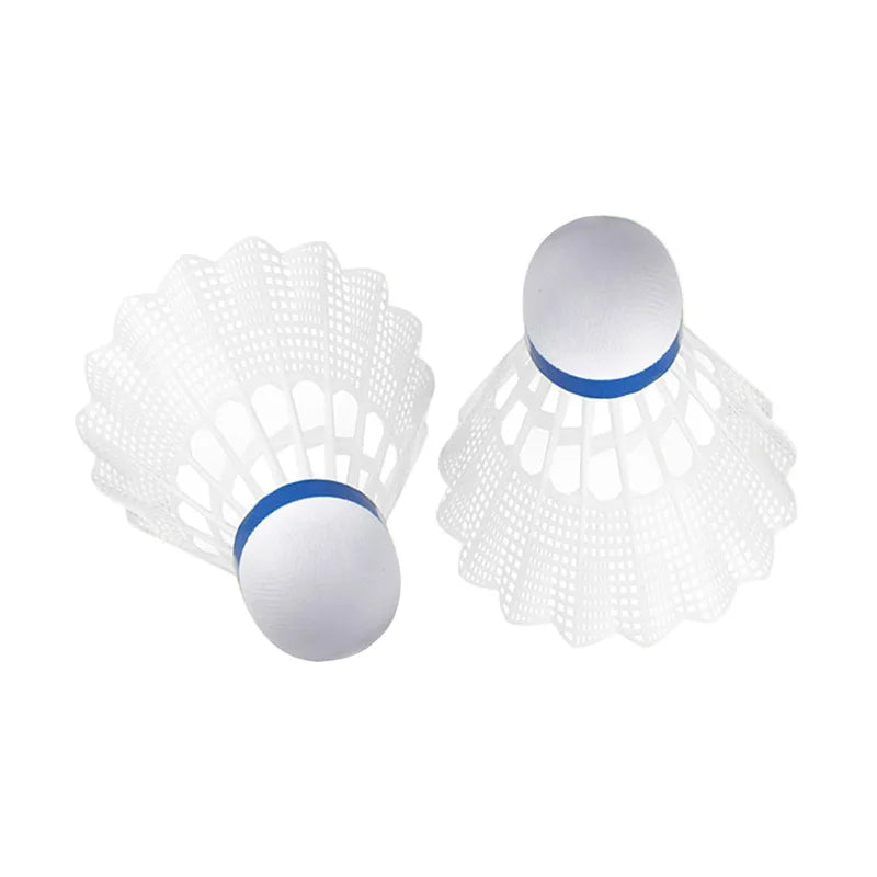 Factory Direct Durable B-350 Nylon 6-Pack Badminton Shuttlecocks with Class a Goose Feather Tips 75-79 Rpm