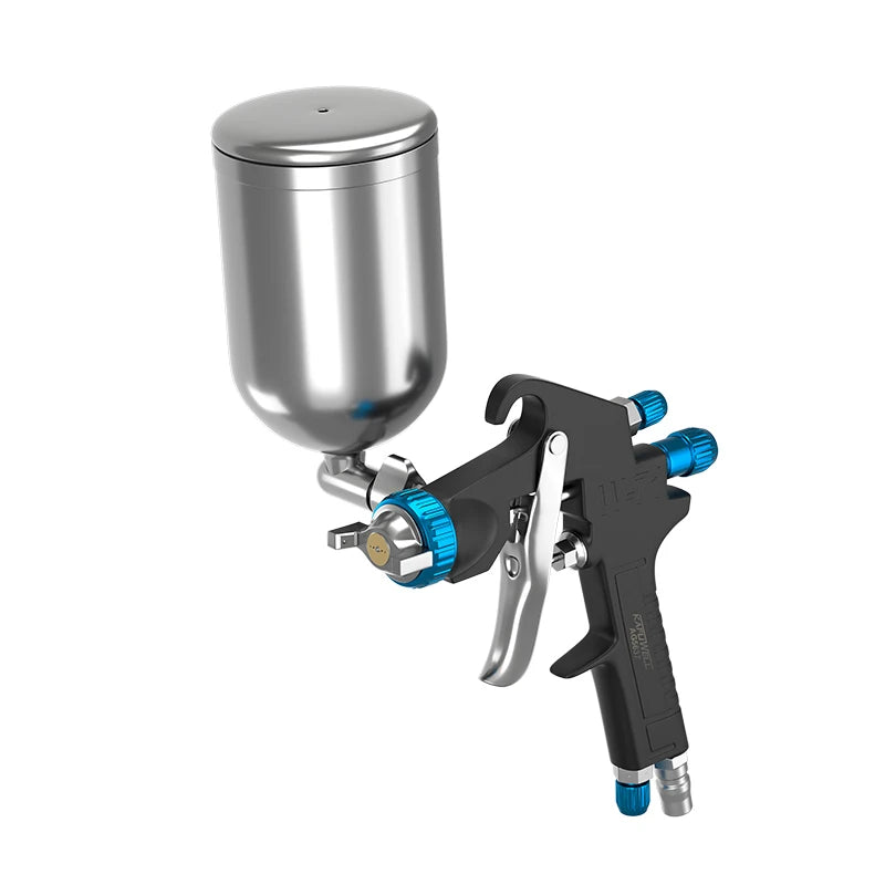 KAFUWELL AG5637 Spray Gun Hvlp Paint Spray Gun 1.5mm Nozzle 400cc Metal Pot Air Spray Gun Car Paint Tool