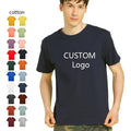 Oversized Heavyweight Tshirt With High Quality 100% Cotton Tshirt Wholesales Custom logo Men's Blank O-neck Tshirt