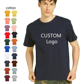 Oversized Heavyweight Tshirt With High Quality 100% Cotton Tshirt Wholesales Custom logo Men's Blank O-neck Tshirt