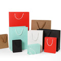 Custom logo Available Jewelry Shopping Bags White Paper Bag Wholesale