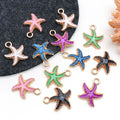 New Ocean Starfish Charms Beads Loose Pendants for DIY Bracelet Necklace