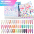 JTING Newest 48colors Seashell Gel Polish Collection Set Box OEM Nail Supplies Custom Unique Nail Gel Brand Nail Polish