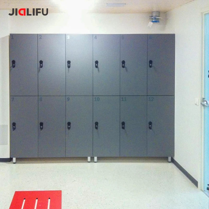 Waterproof Phenolic RFID Lock Key Gym Lockers for Changing Room Club Locker Cabinet