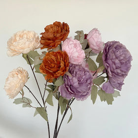 Wholesale Artificial Silk Peonies Flowers for Home Indoor Decoration