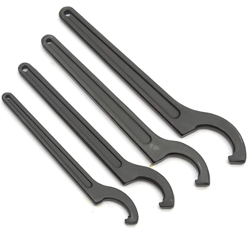 Universal Steel C Hook Wrench Rear Shock Nut Adjustment Spanner Tool Motorcycles DIY Grade Metric Measurement OEM Customizable