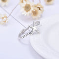 Wholesale Ocean Jewelry Fashion Cute S925 Sterling Silver Starfish Open Ring