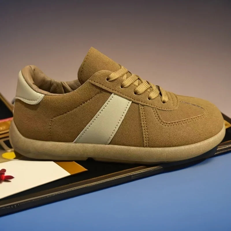 Retro Flat Training Versatile Soft Sole Student Casual Lace up Forrest Gump Shoes Ladies Tennis Women's Sports Shoes