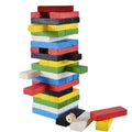 Premium Wooden Tower Board Game Set - 48pcs Professional Stacking Blocks for Family Fun & Party Entertainment
