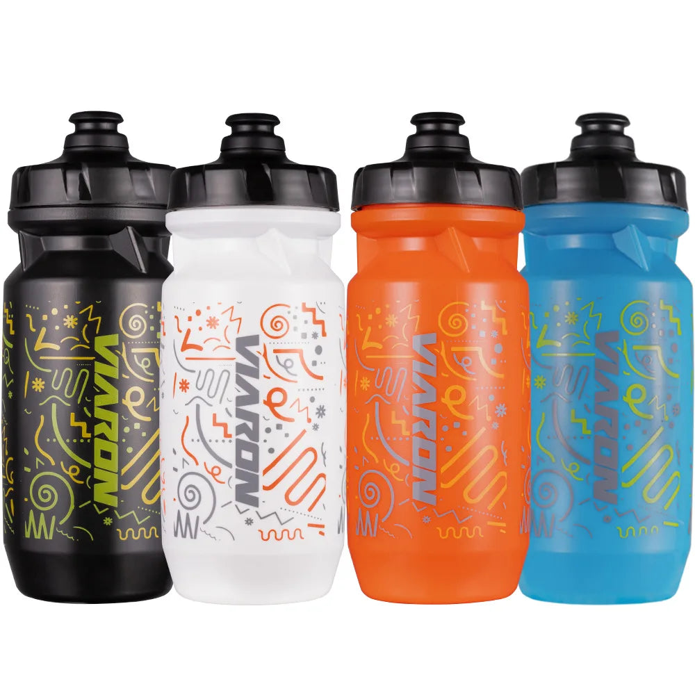 EACH Mountain Biking Sport Water Bottle Outdoor Riding Plastic Water Cup Squeeze Anti-leakage Cycling Water Bottle