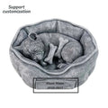 Personalized Resin Dog Memorial Statue Hand-painted Pet Bed Design Custom Remembrance Artistry Garden Decorative Outdoor Tribute