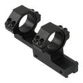 Focuhunter 30mm 1inch Aircraft-grade Aluminum Tactical Scope Mount with 3.8cm Offset Distance Rings Telescopic Sight Riser Base